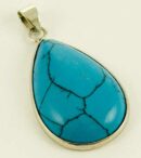 Pendant Drop Shape Turquoise