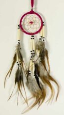 Dream Catcher Bone Pink