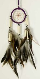 Dream Catcher Bone Purple