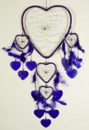 Dream Catcher Heart Purple