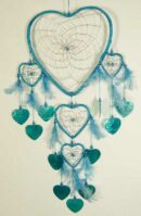 Dream Catcher Heart Turquoise