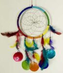 Dream Catcher Rainbow Shell