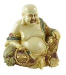 Buddha Sitting Ivory L8 Inch