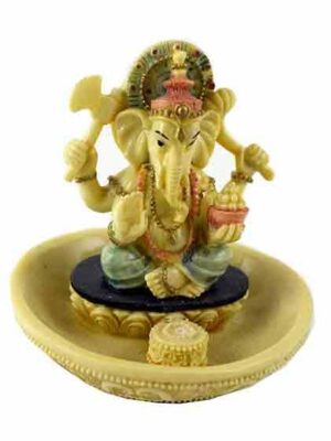Ganesh Sitting On Base 4.5 Inch