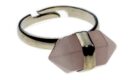 Ring Fixed Wand Rose Quartz