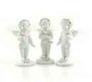 Cherub Ivory On Base Set Of 3