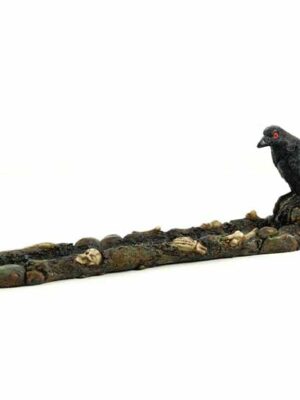 Incense Holder Corbie Bird