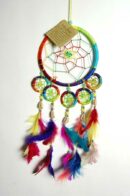 Dream Catcher 5 Circles Rainbow