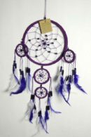 Dream Catcher 4 Circles Purple