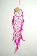 Dream Catcher 5 Circles Pink