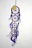 Dream Catcher 5 Circles Purple