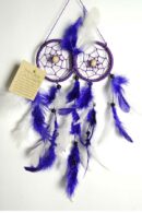 Dream Catcher Owl Eyes Purple