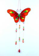 Suncatcher Butterfly Red 29.5cm