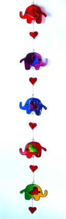 Suncatcher Elephants L71cm