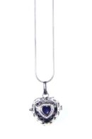 Pendant Heart Lapis