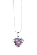 Pendant Wings Rose Quartz