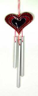 Wind Chime Heart Wire