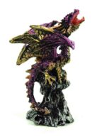 Dragon Purple On Rock