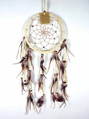 Dream Catcher Wood Beads Natural