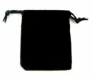 Pouch Velvet Black L9XW6cm 5pcs