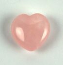 Stone Heart Rose Quartz 2.5cm