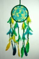 Dream Catcher Crochet Green