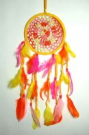 Dream Catcher Crochet Yellow