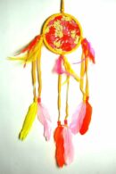 Dream Catcher Crochet Yellow