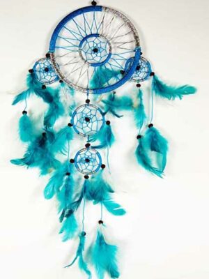 Dream Catcher Nylon Blue 16CM