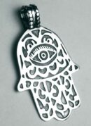 Silver Pendant Fatima Hand