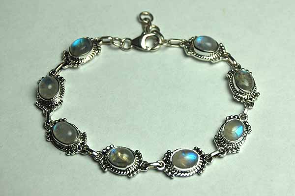 Silver Bracelet Rainbow