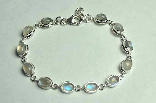Silver Bracelet Rainbow