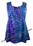 Jordash Blouse Gothic Tie Dye