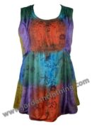 Jordash Blouse Multi Tie Dye