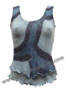 Jordash Top Abstract (Blue, Size free*)