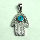 Silver Pendant Fatima Hand