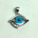 Silver Pendant Evil Eye