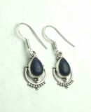 Silver Earring Lapis