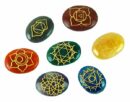 Chakra Stones Reiki Oval 7pcs