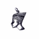 Silver Pendant Egyptian Head