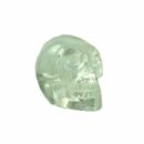 Skull Clear Quartz Stone 3cm