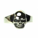 Silver Ring Skull Head