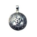 Silver Pendant Circle Celtic
