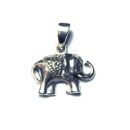Silver Pendant Fancy Elephant