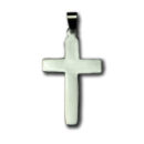 Silver Pendant Plain Cross