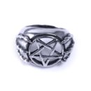 Ring Stainless Steel Pentagram