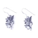 Silver Earring Unicorn