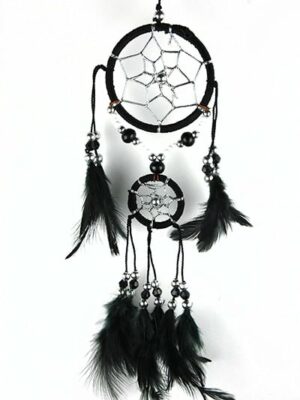 Dream Catcher Black 6cm