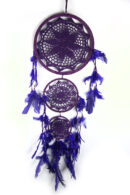 Dream Catcher Crochet Purple 27cm