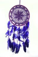 Dream Catcher Crochet Purple 21cm